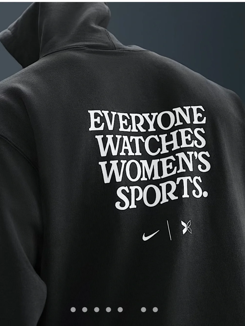 Nike Black Hoodie ~ Women’s Sports - Picture 4 of 6